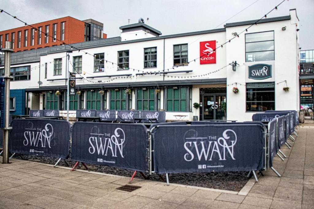 The Swan Guesthouse Lincoln Buitenkant foto